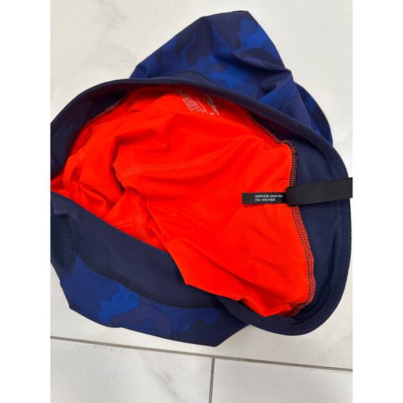 RLX Ralph Lauren Blue Black Camouflage Stretch Skort Sz M At Leisure Tennis Golf - Picture 14 of 14